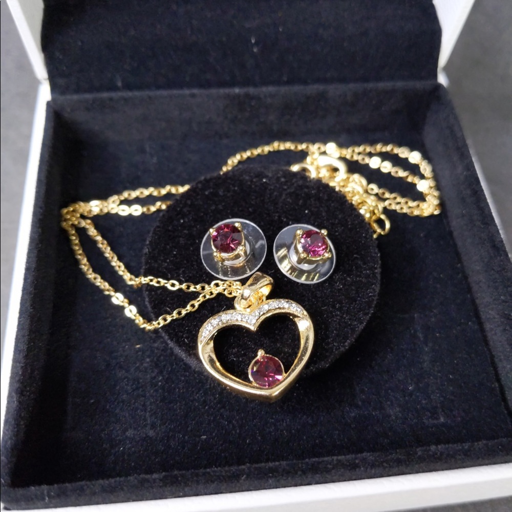 2z👯♀️Host Pick⚡️Gold Tone Necklace & Earring Set - Picture 6 of 9